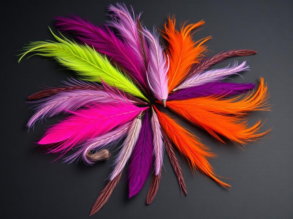 Dyed Feathers